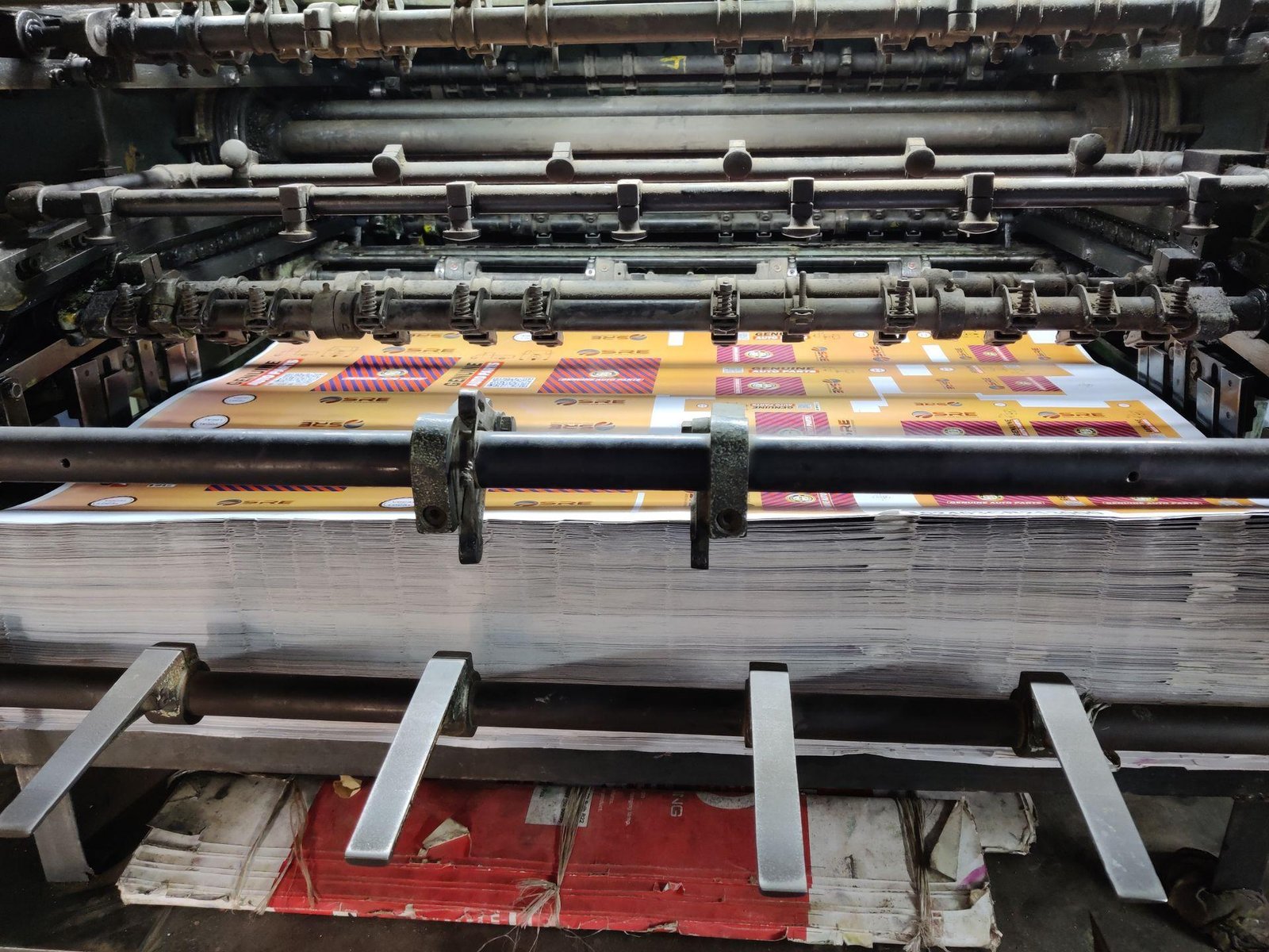 Presse d'impression professionnelle